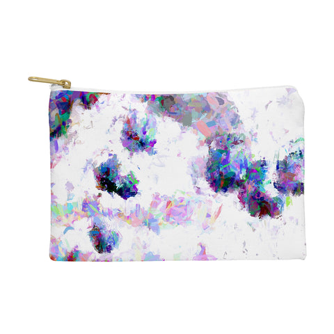 Ginette Fine Art Abstract Allium Magic Pouch