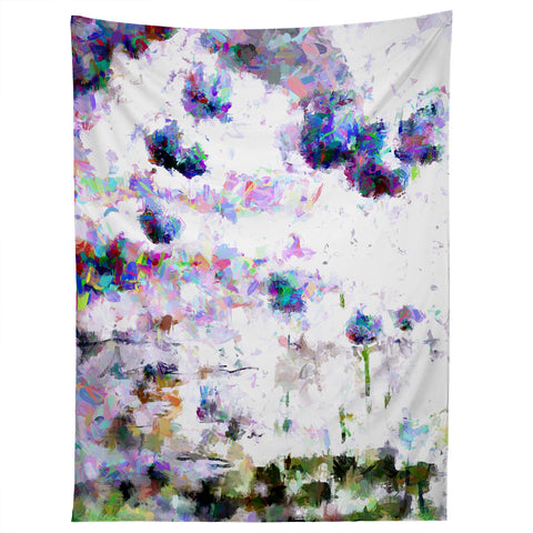 Ginette Fine Art Abstract Allium Magic Tapestry