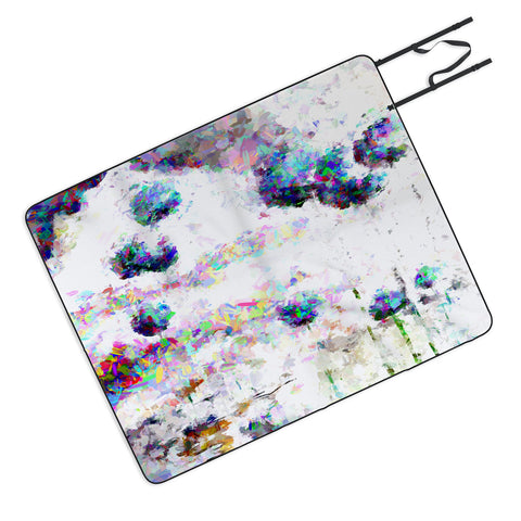 Ginette Fine Art Abstract Allium Magic Picnic Blanket