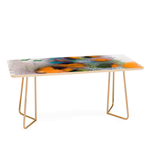 Ginette Fine Art Abstract Autumn Impression Coffee Table