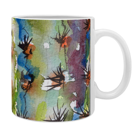 Ginette Fine Art Abstract Cactus Coffee Mug