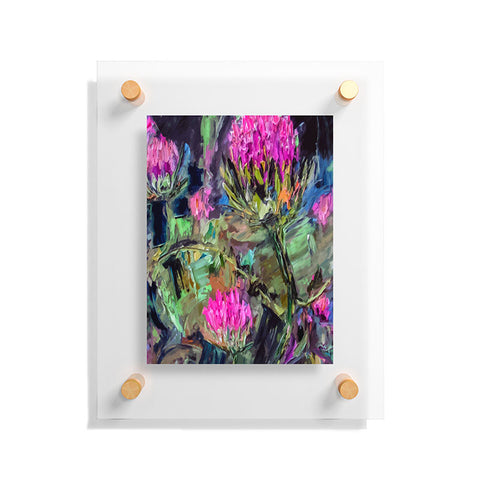 Ginette Fine Art Abstract Thistles Floating Acrylic Print