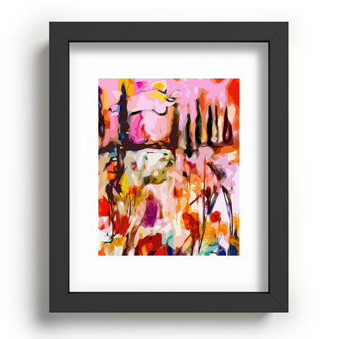 Ginette Fine Art Abstract Tuscany Recessed Framing Rectangle