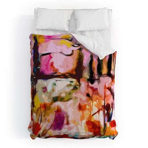 Ginette Fine Art Abstract Tuscany Comforter