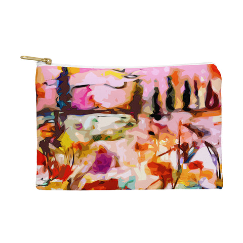 Ginette Fine Art Abstract Tuscany Pouch