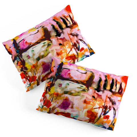 Ginette Fine Art Abstract Tuscany Pillow Shams