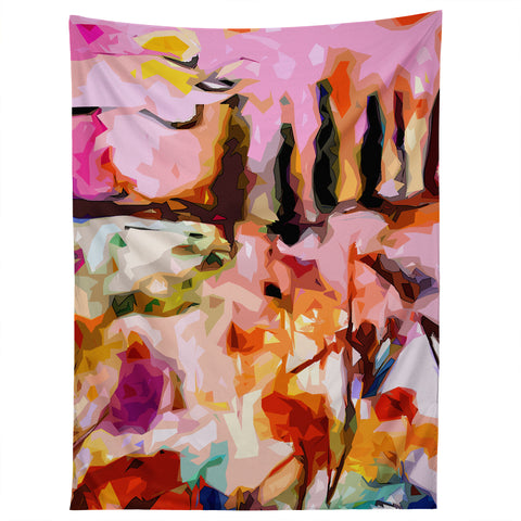 Ginette Fine Art Abstract Tuscany Tapestry