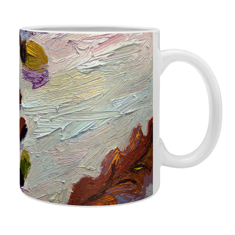 Ginette Fine Art Acorns In The Snow Coffee Mug