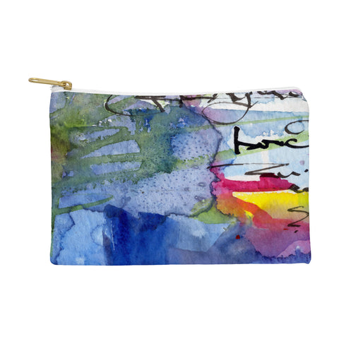 Ginette Fine Art Algea And Ocean Pouch