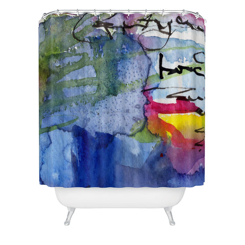 Ginette Fine Art Algea And Ocean Shower Curtain