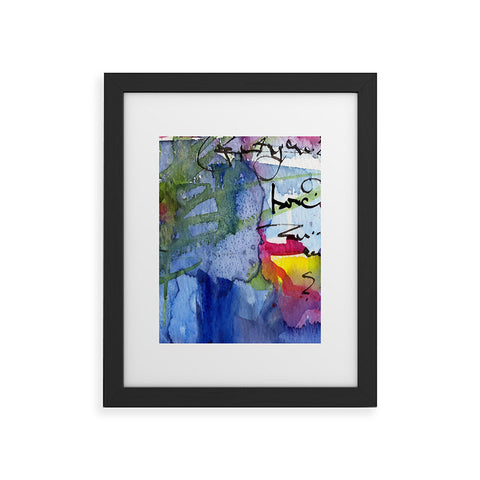 Ginette Fine Art Algea And Ocean Framed Art Print