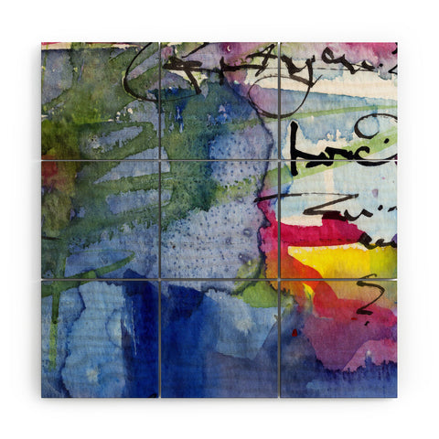 Ginette Fine Art Algea And Ocean Wood Wall Mural