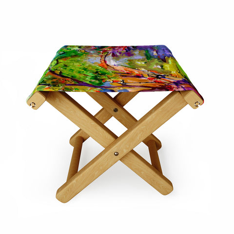 Ginette Fine Art Annecy Canal France Folding Stool
