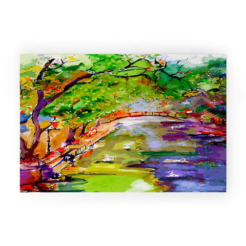 Ginette Fine Art Annecy Canal France Welcome Mat