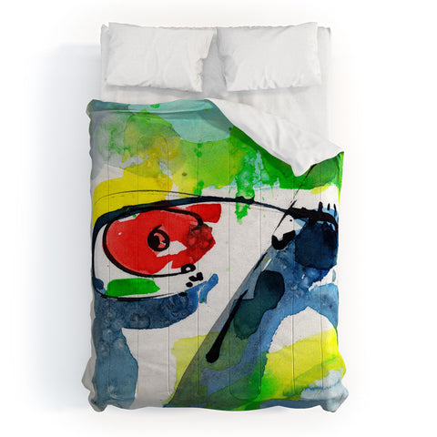Ginette Fine Art Aquatica 1 Comforter