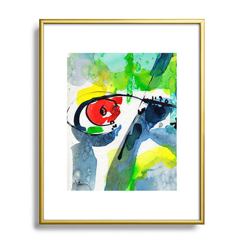 Ginette Fine Art Aquatica 1 Metal Framed Art Print