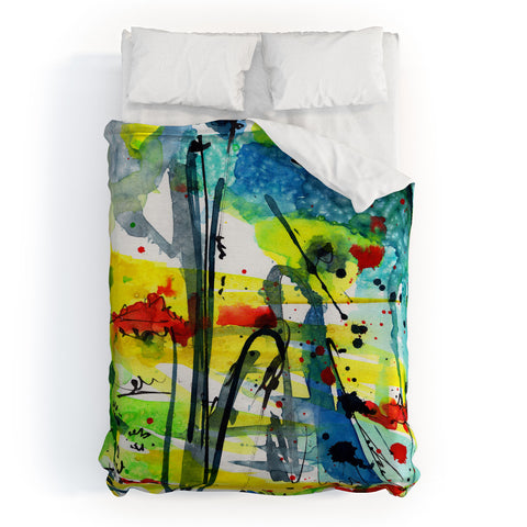 Ginette Fine Art Aquatica 2 Duvet Cover