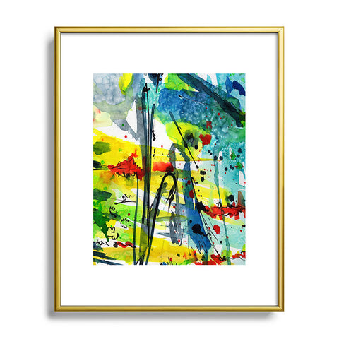Ginette Fine Art Aquatica 2 Metal Framed Art Print
