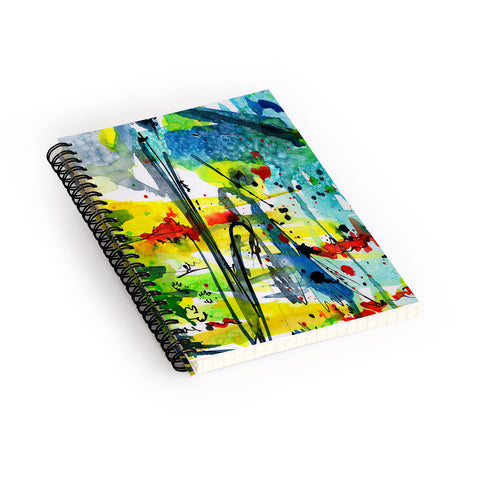 Ginette Fine Art Aquatica 2 Spiral Notebook