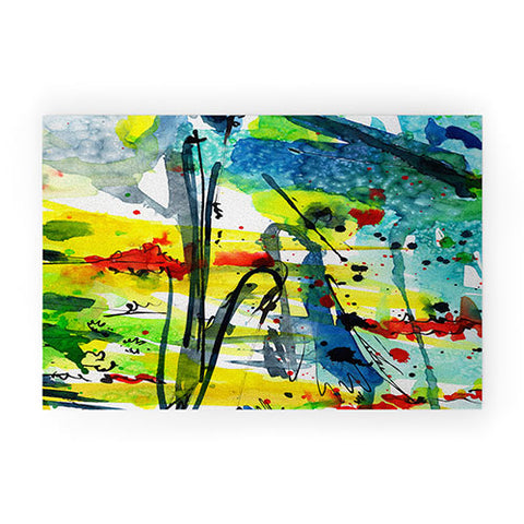 Ginette Fine Art Aquatica 2 Welcome Mat