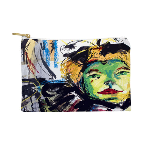 Ginette Fine Art At The Moulin Rouge Abstract Pouch