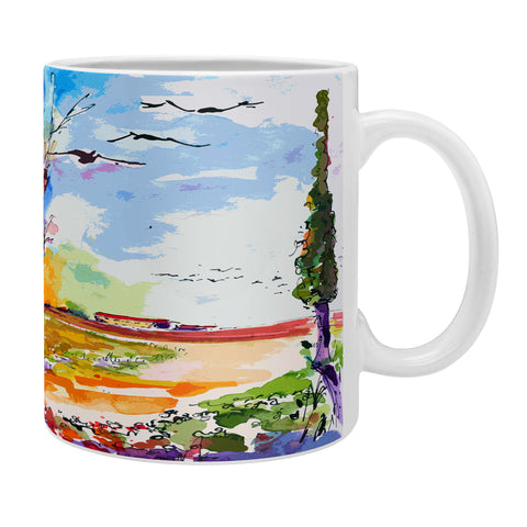 Ginette Fine Art Autumn Birds Migration Coffee Mug