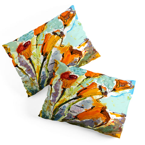 Ginette Fine Art Autumn Lilies Pillow Shams