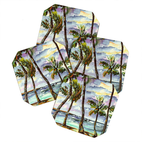 Ginette Fine Art Bahamas Breeze Coaster Set