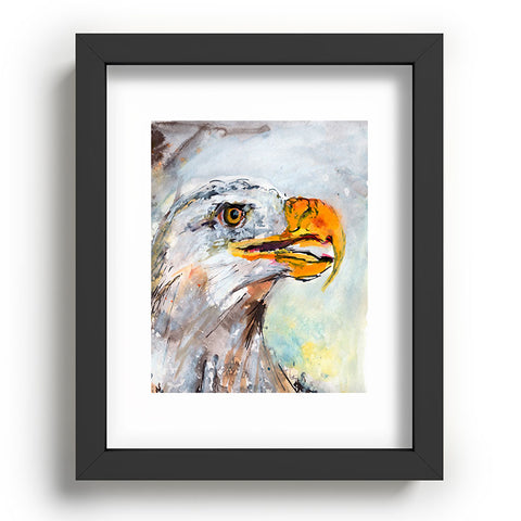 Ginette Fine Art Bald Eagle Recessed Framing Rectangle