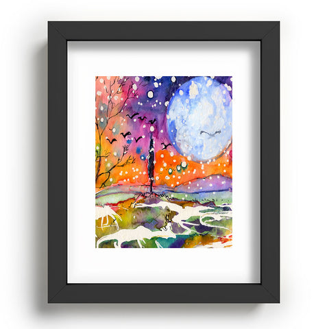 Ginette Fine Art Big Moon Recessed Framing Rectangle