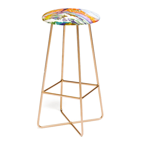 Ginette Fine Art Big Moon Bar Stool