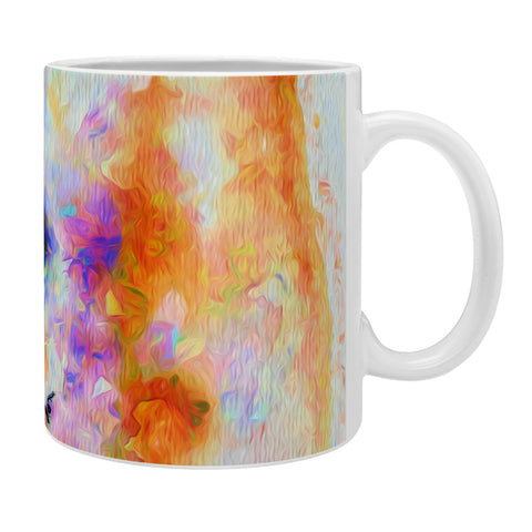 Ginette Fine Art Blue Iris Passion Coffee Mug
