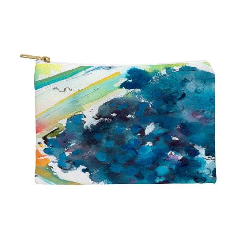 Ginette Fine Art Blueberries Pouch