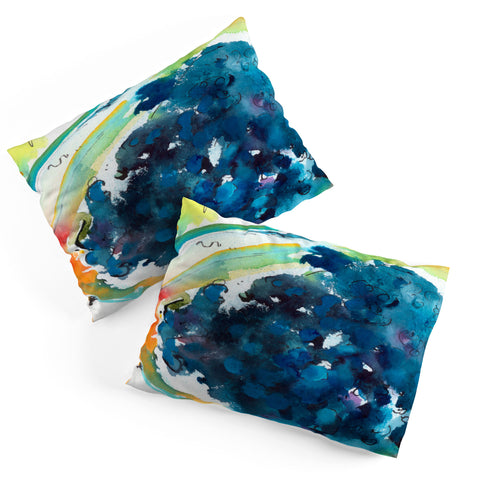 Ginette Fine Art Blueberries Pillow Shams