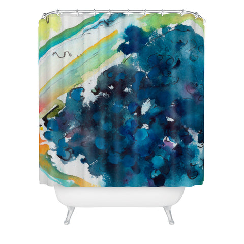Ginette Fine Art Blueberries Shower Curtain