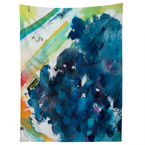 Ginette Fine Art Blueberries Tapestry