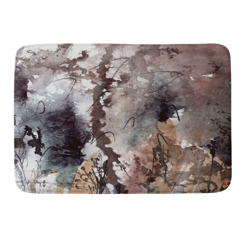Ginette Fine Art Brown Grass Memory Foam Bath Mat