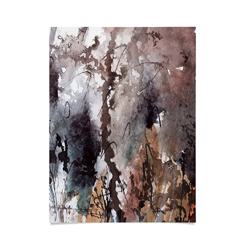 Ginette Fine Art Brown Grass Poster