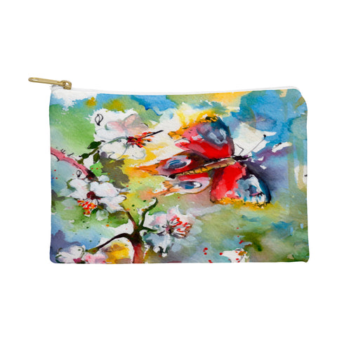 Ginette Fine Art Butterfly Flutter By Pouch