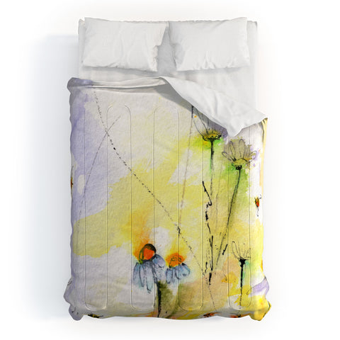 Ginette Fine Art Chamomile Song Comforter