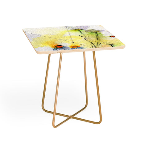Ginette Fine Art Chamomile Song Side Table