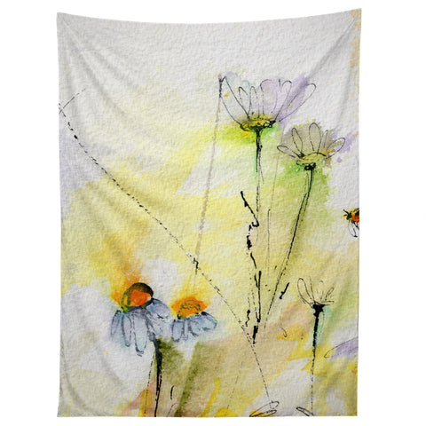 Ginette Fine Art Chamomile Song Tapestry