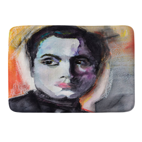 Ginette Fine Art Charles Boyer The Way I See Him 1 Memory Foam Bath Mat
