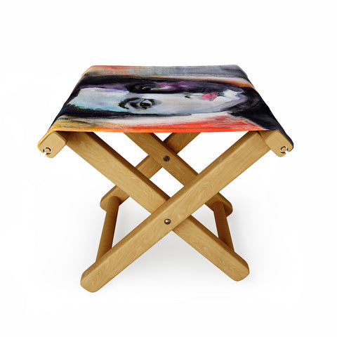 Ginette Fine Art Charles Boyer The Way I See Him 1 Folding Stool