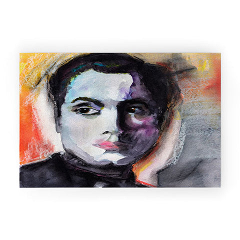 Ginette Fine Art Charles Boyer The Way I See Him 1 Welcome Mat