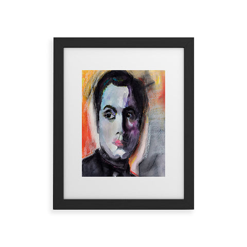 Ginette Fine Art Charles Boyer The Way I See Him 1 Framed Art Print