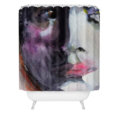 Ginette Fine Art Charles Boyer The Way I See Him 3 Shower Curtain