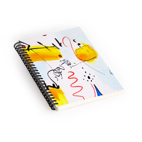 Ginette Fine Art Community Gathering Spiral Notebook