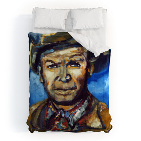 Ginette Fine Art Cowboy Comforter