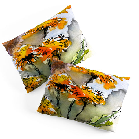 Ginette Fine Art Dandelions Pillow Shams
